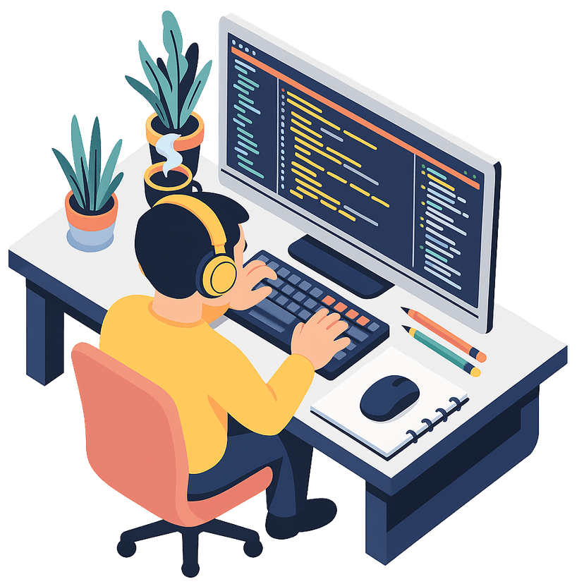 Developer illustration