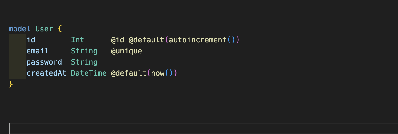 A project preview