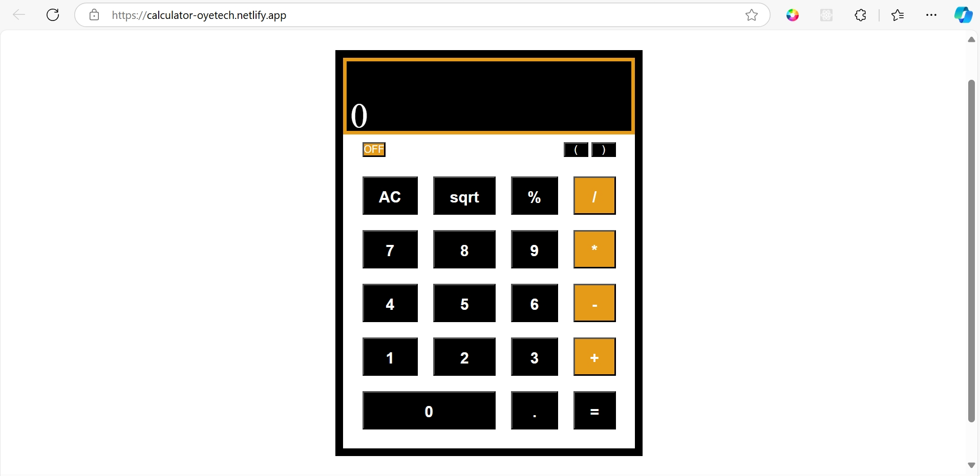 Calculator App