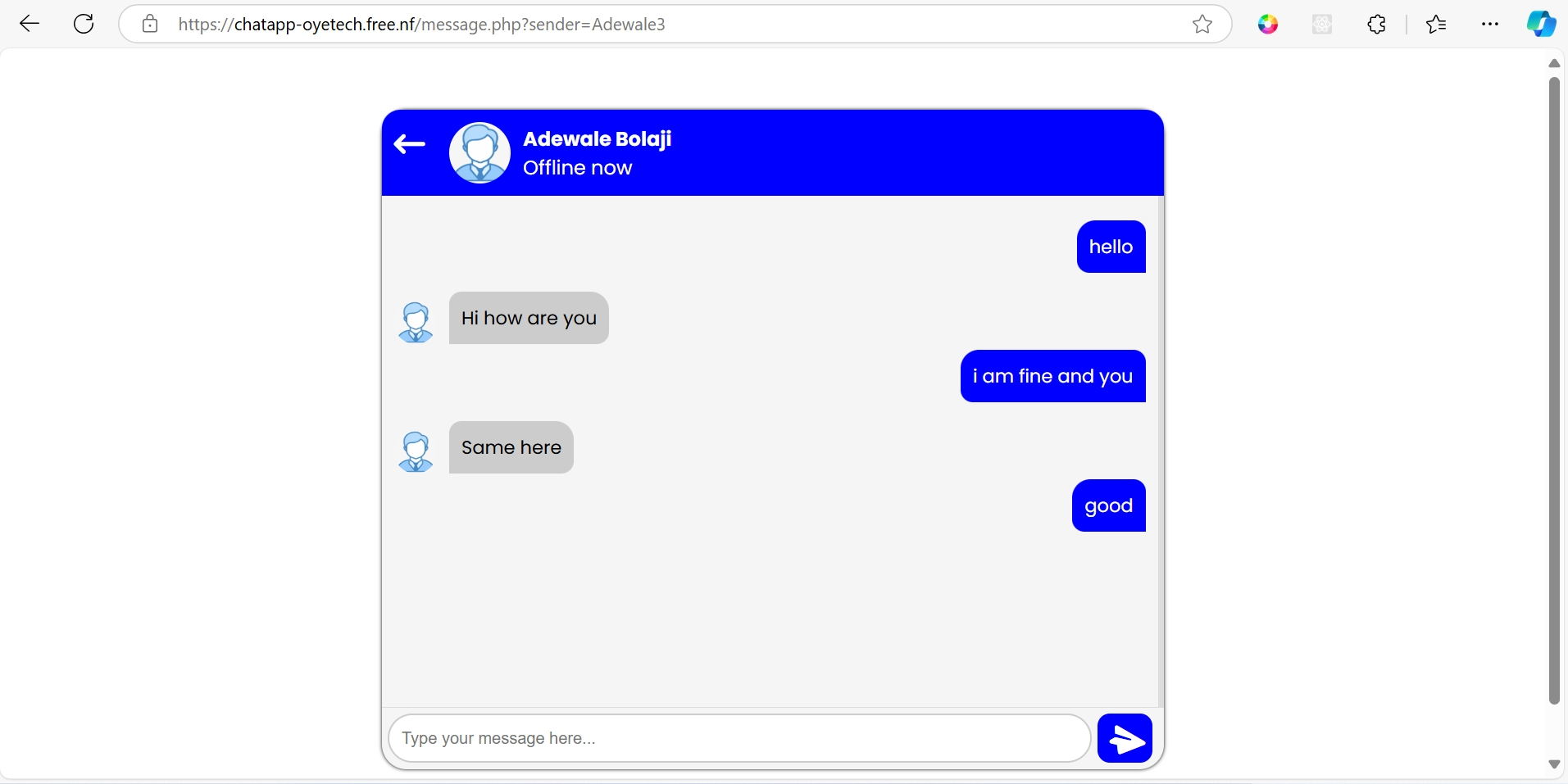 Chat App