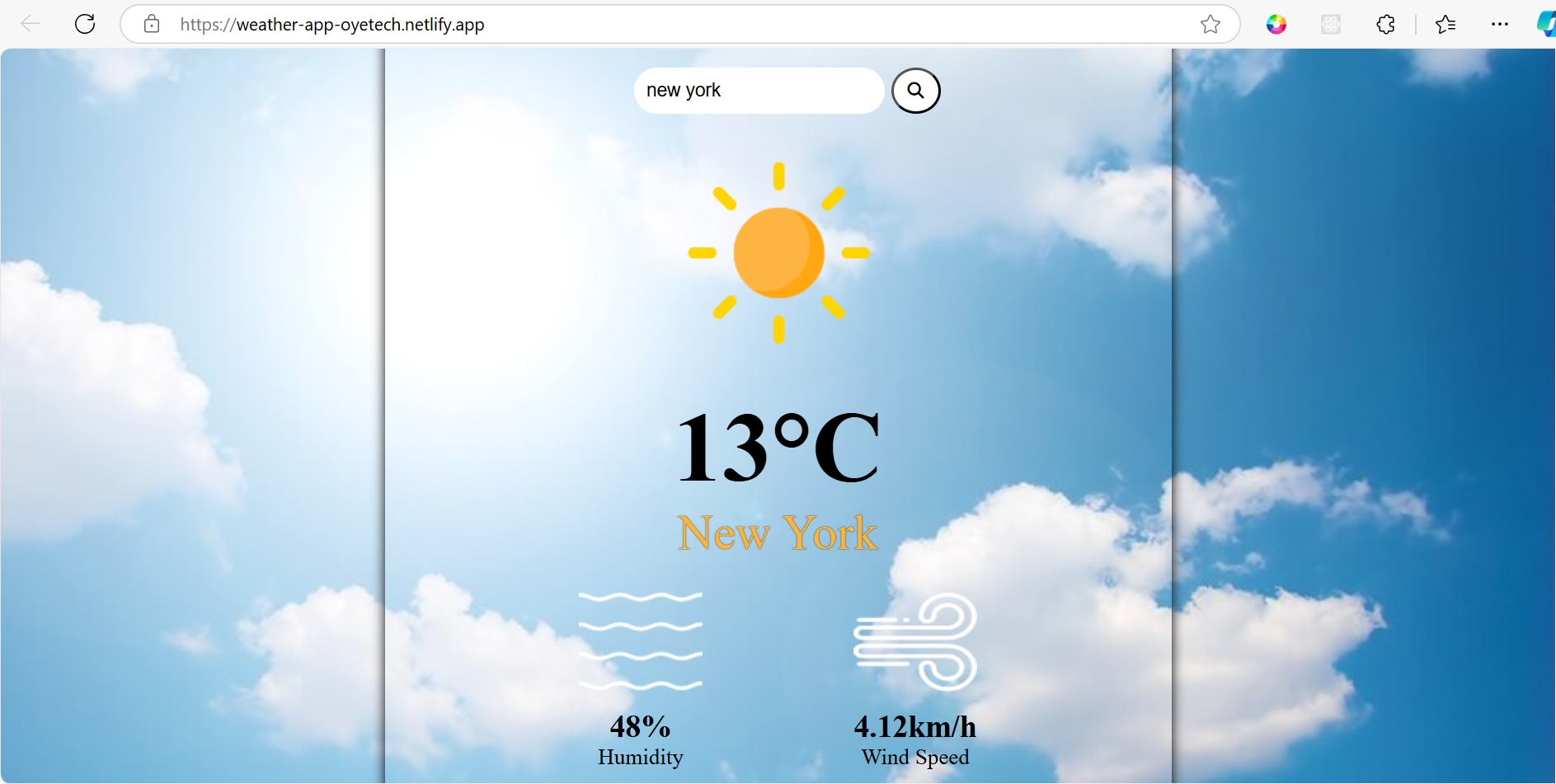 Weather App